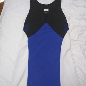 NWT sexy bodycon plus size color block dress